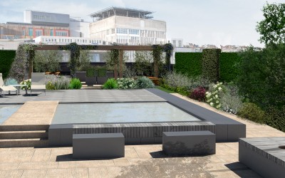 Rooftop garden